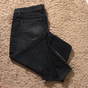 F21 Washed-out | Denim Jeans | Zipper Ankle